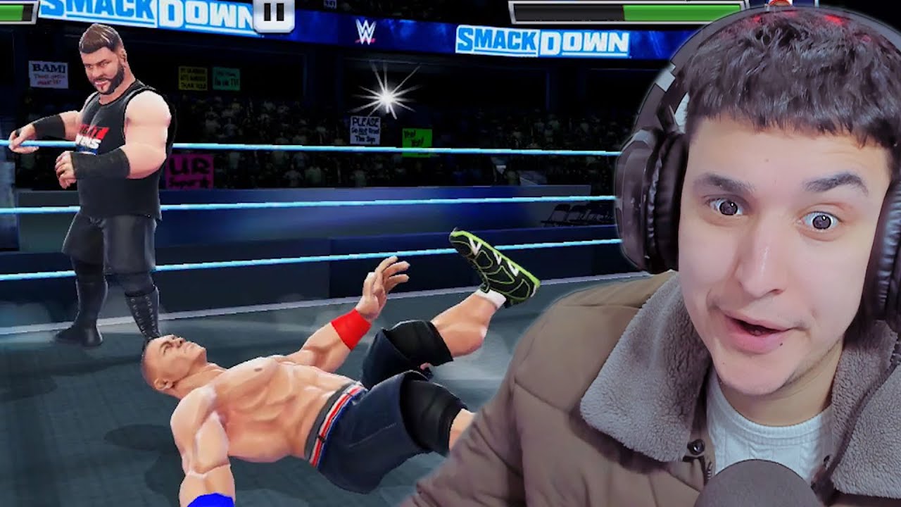 اقوي لاعب مصارعة ضد جون سينا !!