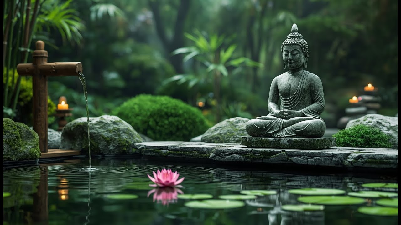Healing Relaxation Music for Meditation & Sleep 🌿 Water Sounds to Calm Anxiety
