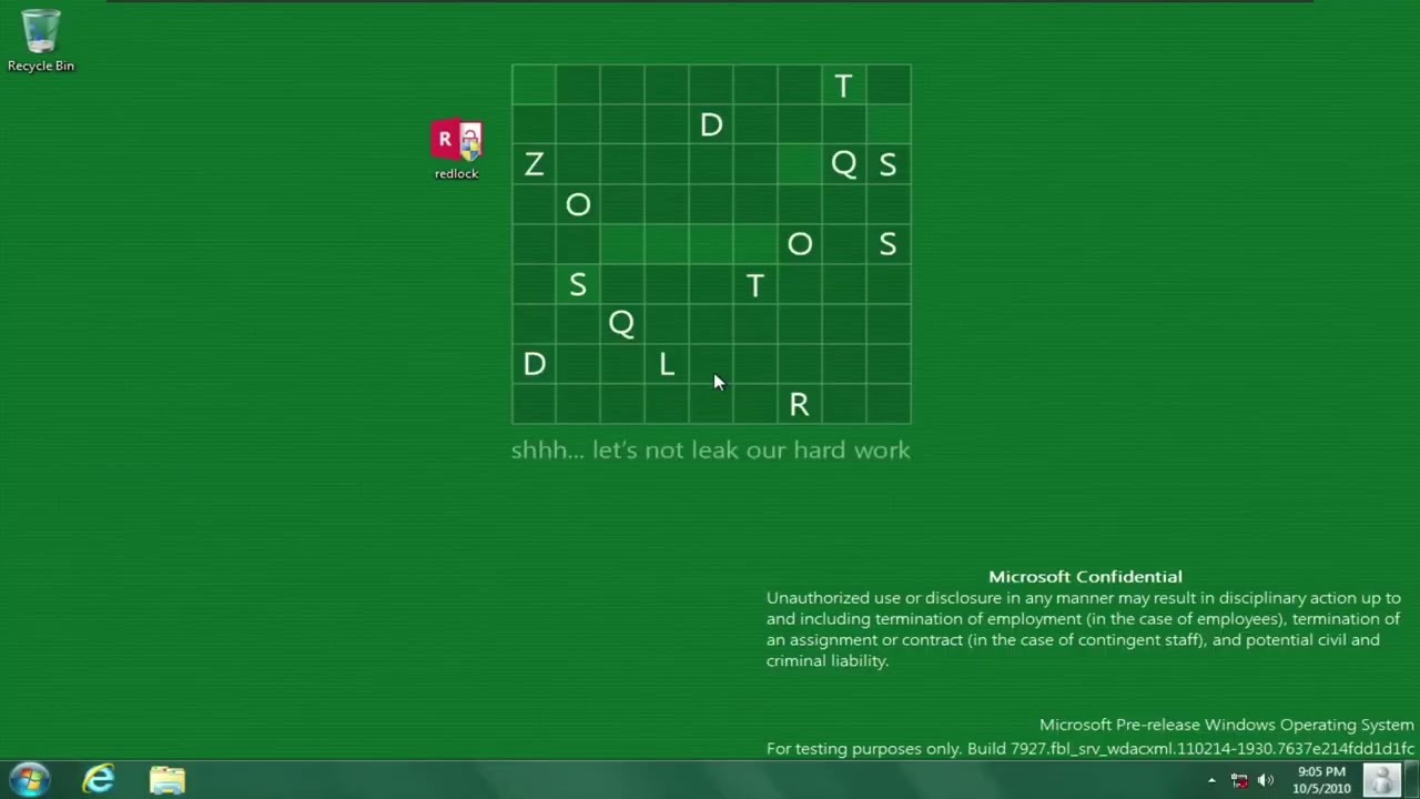 Installing Windows 8 build 7927