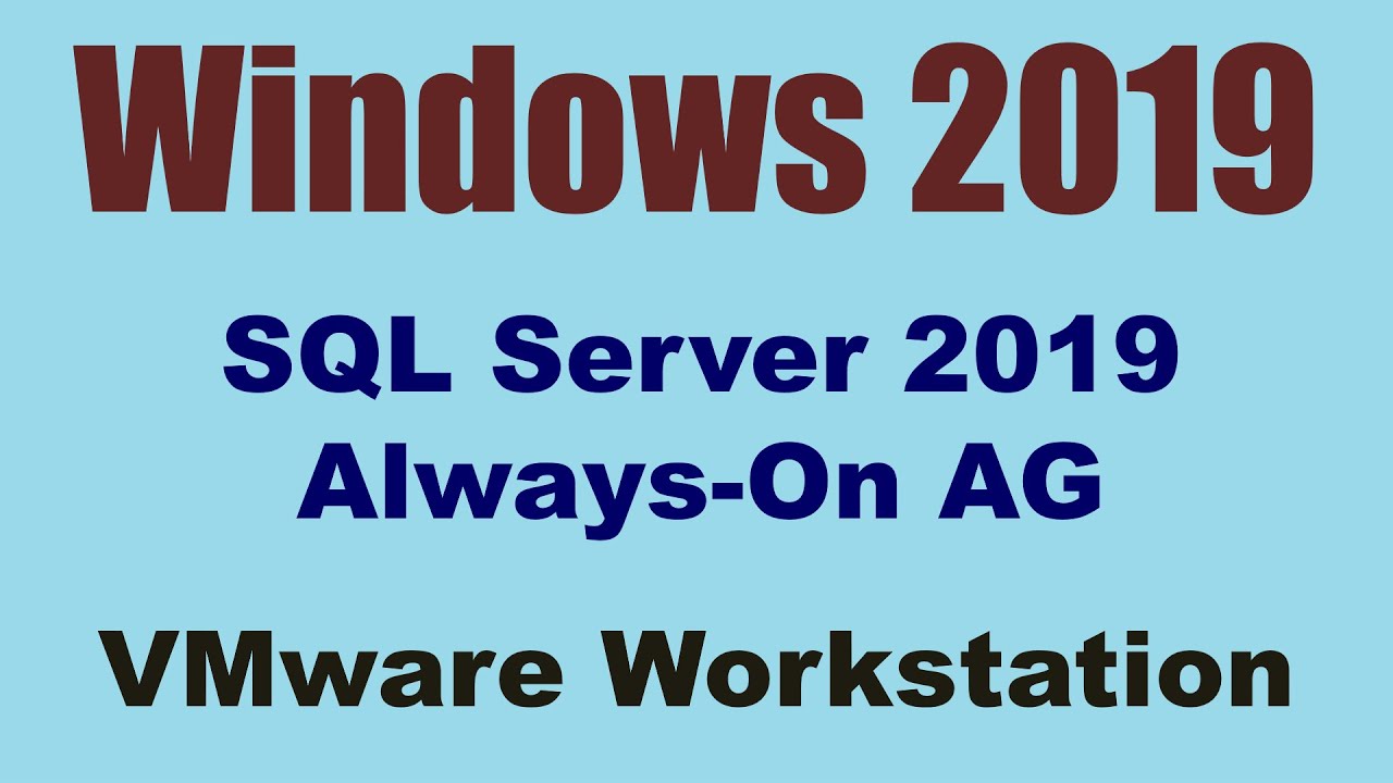 Группа постоянной доступности Microsoft SQL Server 2019