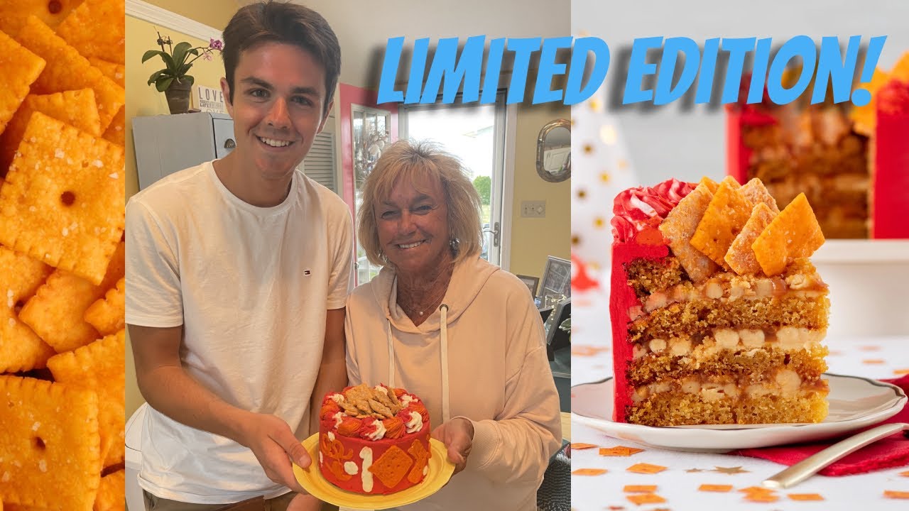100th Anniversary Cheez-It Cake