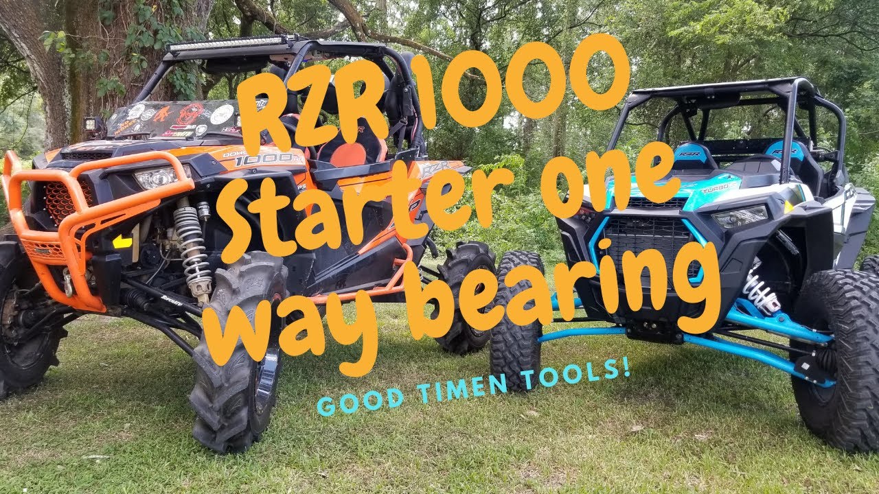 Замена обоймы стартера на Polaris RZR 1000 XP 2016 года!! Причина выпить Mountain Dew KickStart