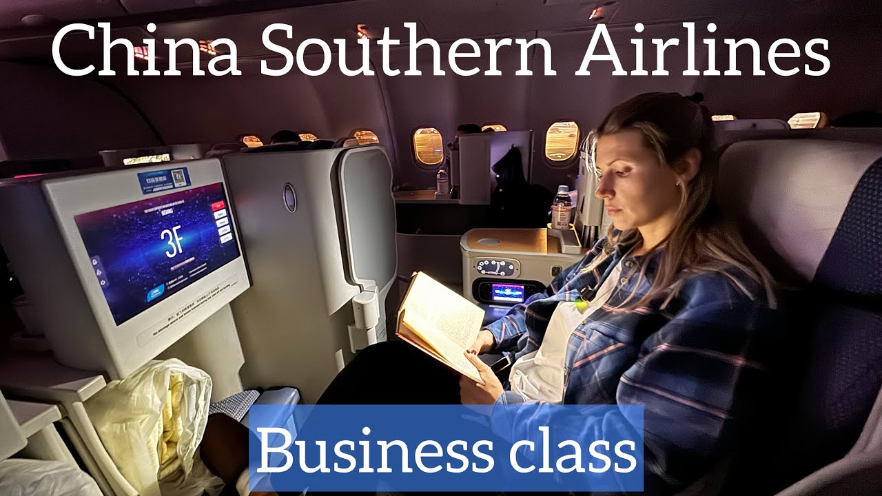 China Southern Airlines. Business class. Перелет из Москвы в Пекин.