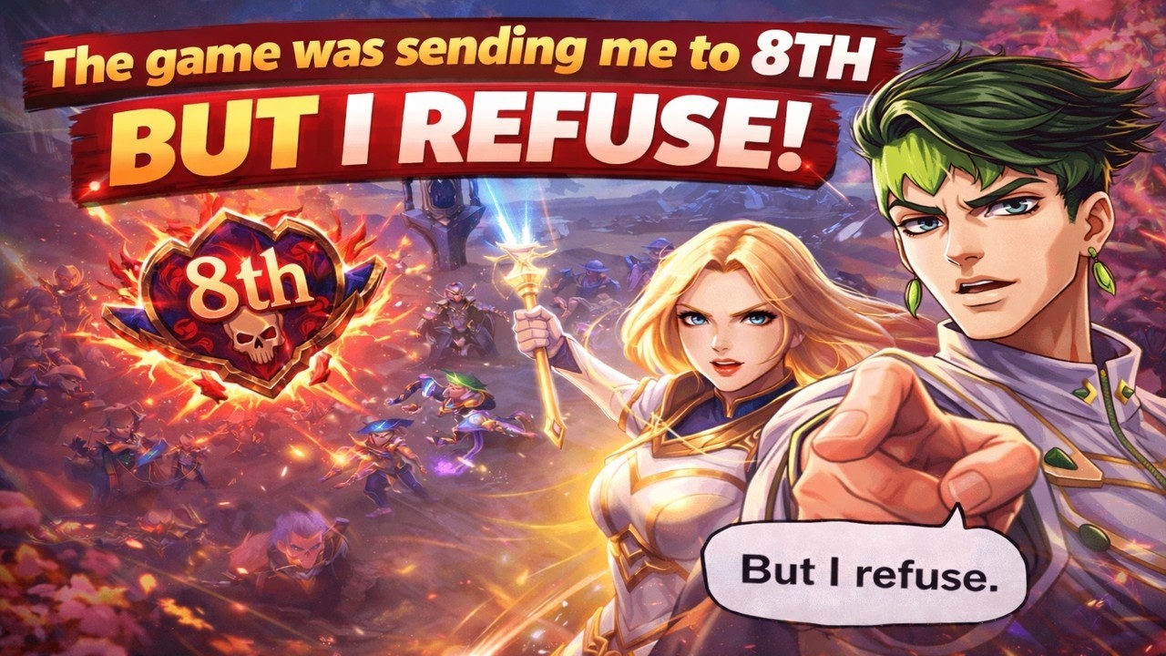 The game was sending me to last place BUT I FIGHT BACK