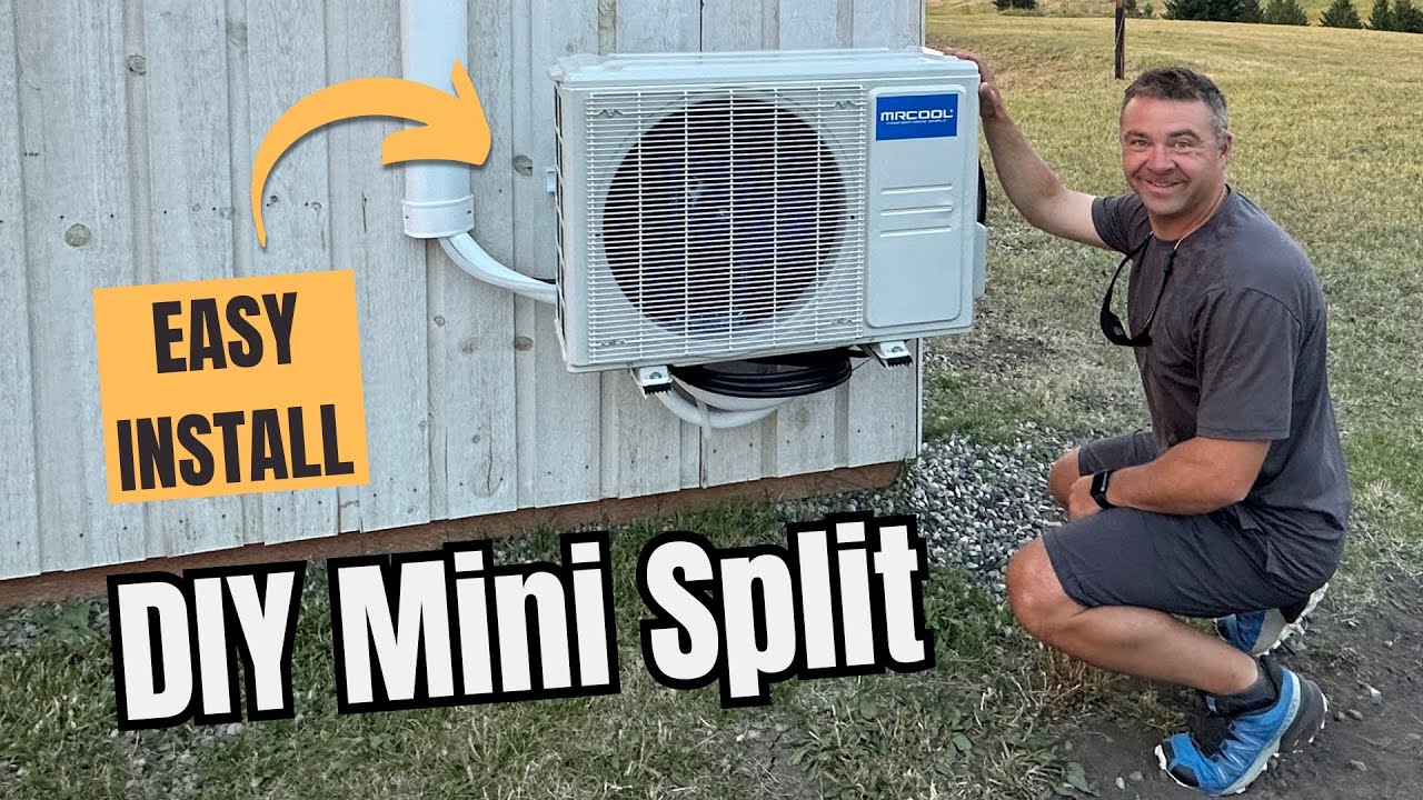 Полная установка Mr Cool Mini Split своими руками