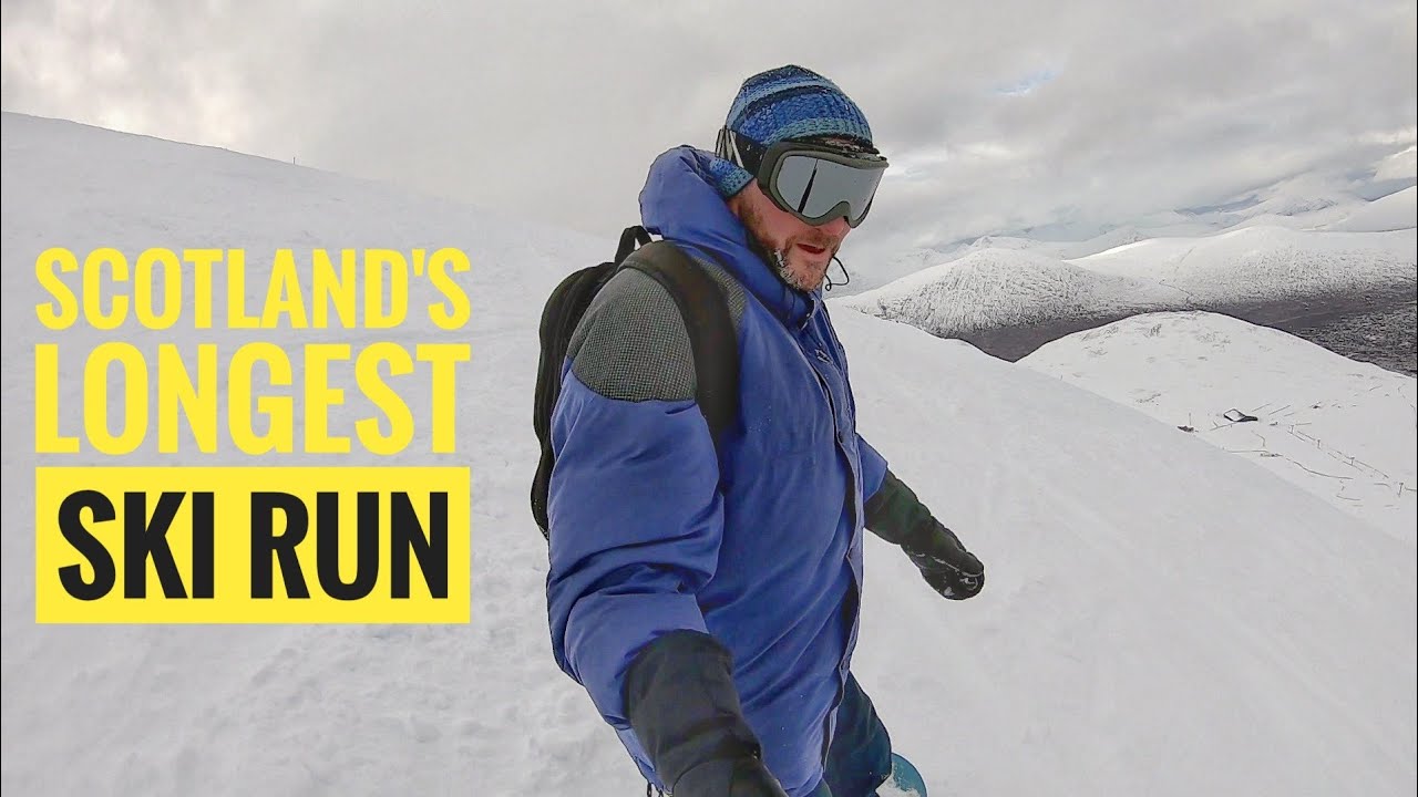 Scottish skiing / snowboarding - 700m vertical descent at Glencoe Mountain Resort