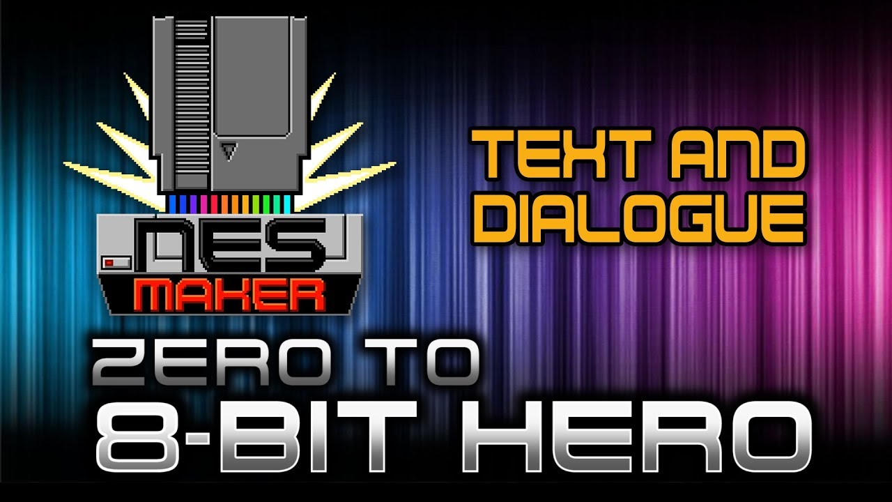 NESmaker - Getting Started, 9: Textboxes