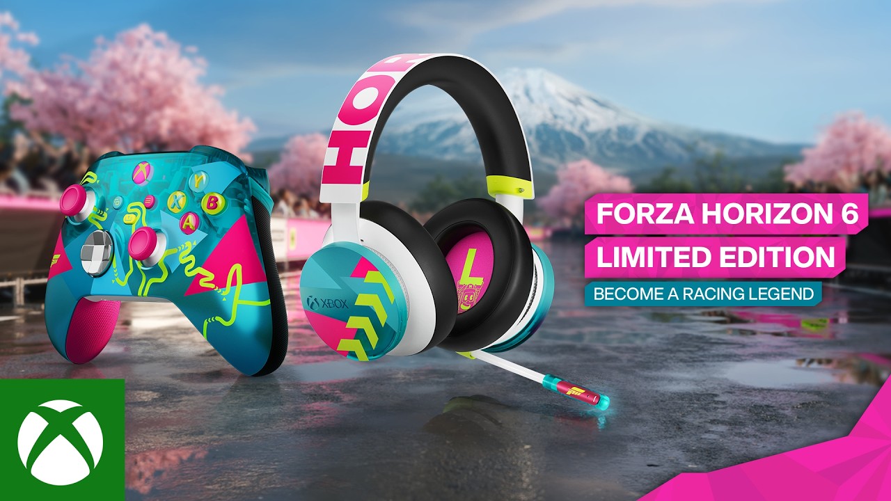 Introducing&nbsp;the Forza Horizon 6 Limited Edition&nbsp;Controller&nbsp;and&nbsp;Headset