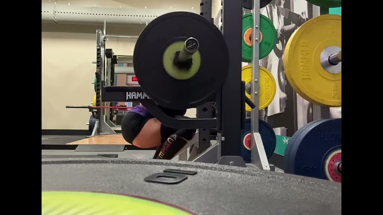Squats, Speed: W11D3 155 (Set 6 of 6)