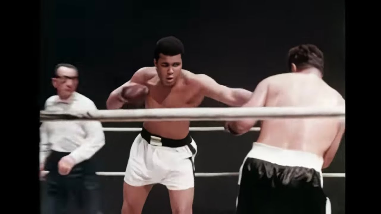 Muhammad Ali v. Rocky Marciano Super Fight (4K Upscale)