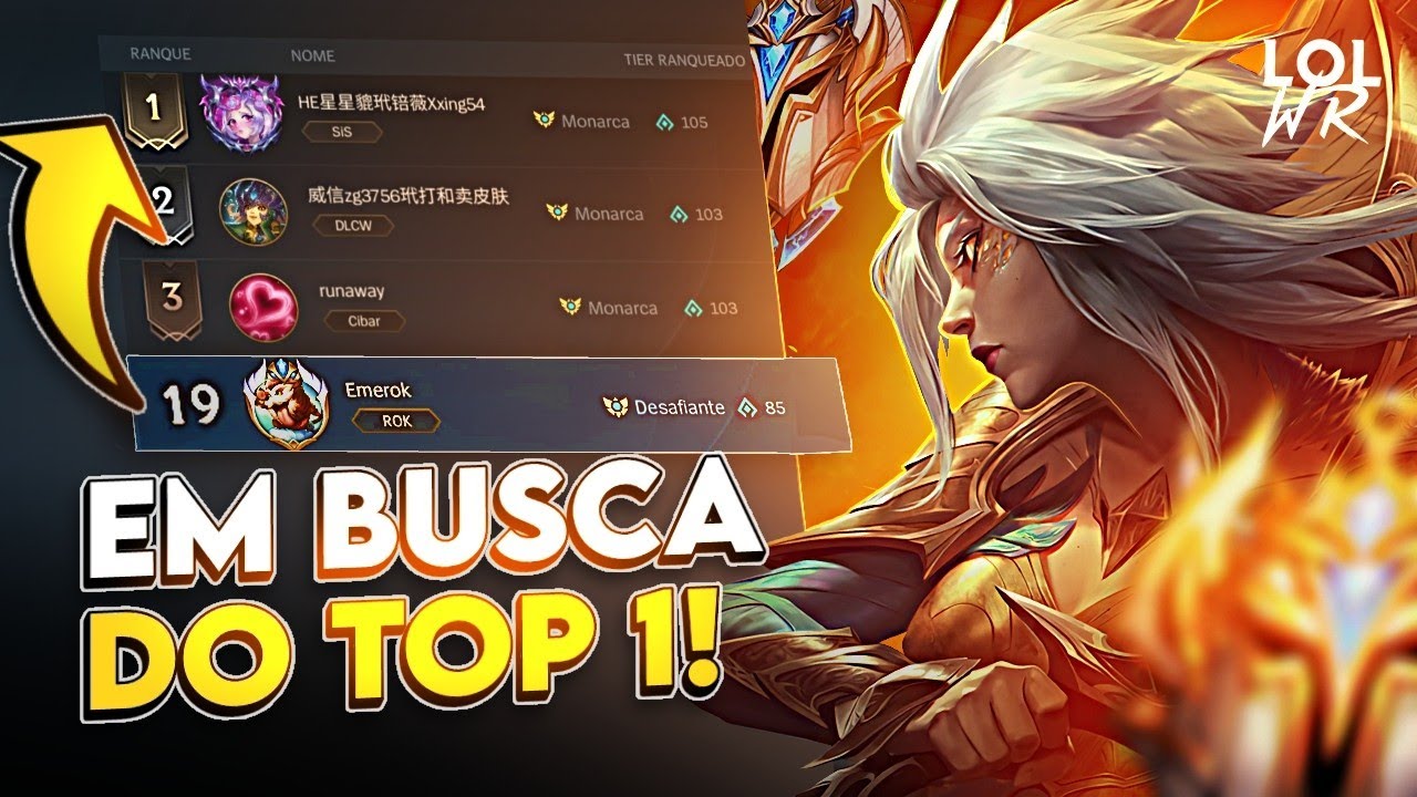 KAYLE É O CAMPEÃO QUE VAI ME LEVAR ATÉ O TOP 1 DO SERVIDOR?! | LoL Wild Rift