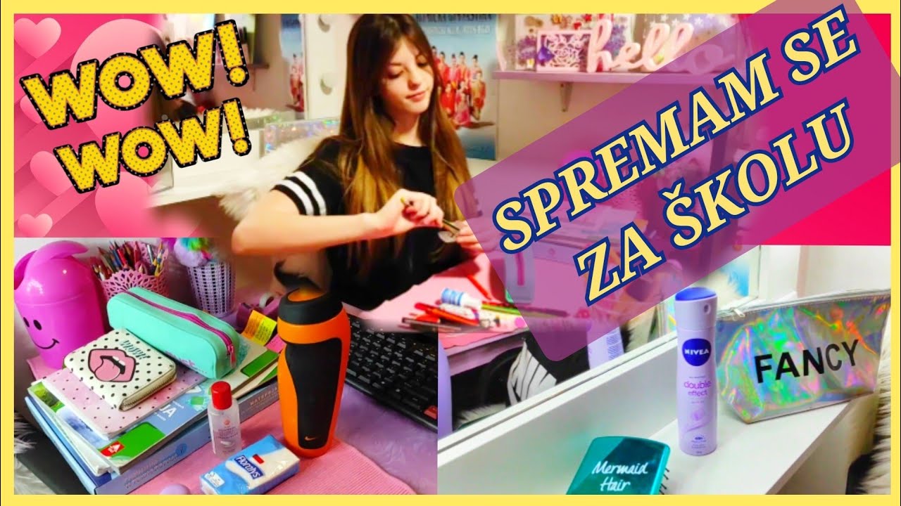 Kako se spremam kada ustajem rano #kikiskola