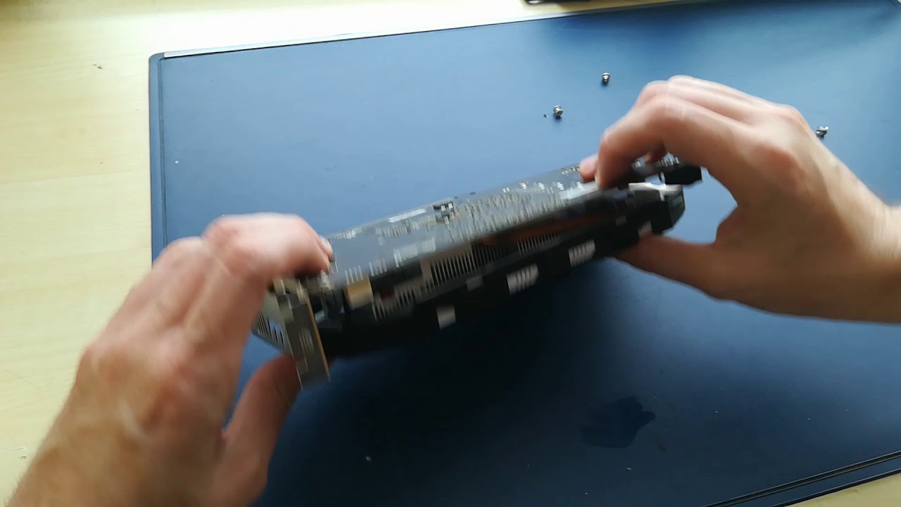 Grafikkarte backen im Backofen - Zerlegung und Reparatur / bake the graphic card (GeForce GTX 1060)