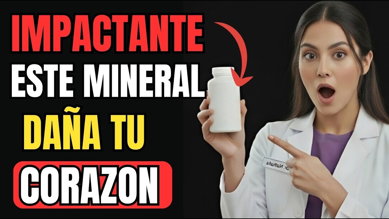 Si Tienes Más de 60, Este Mineral Puede Estar Saboteando Tu Presión, Tu Corazón y Tu Energía