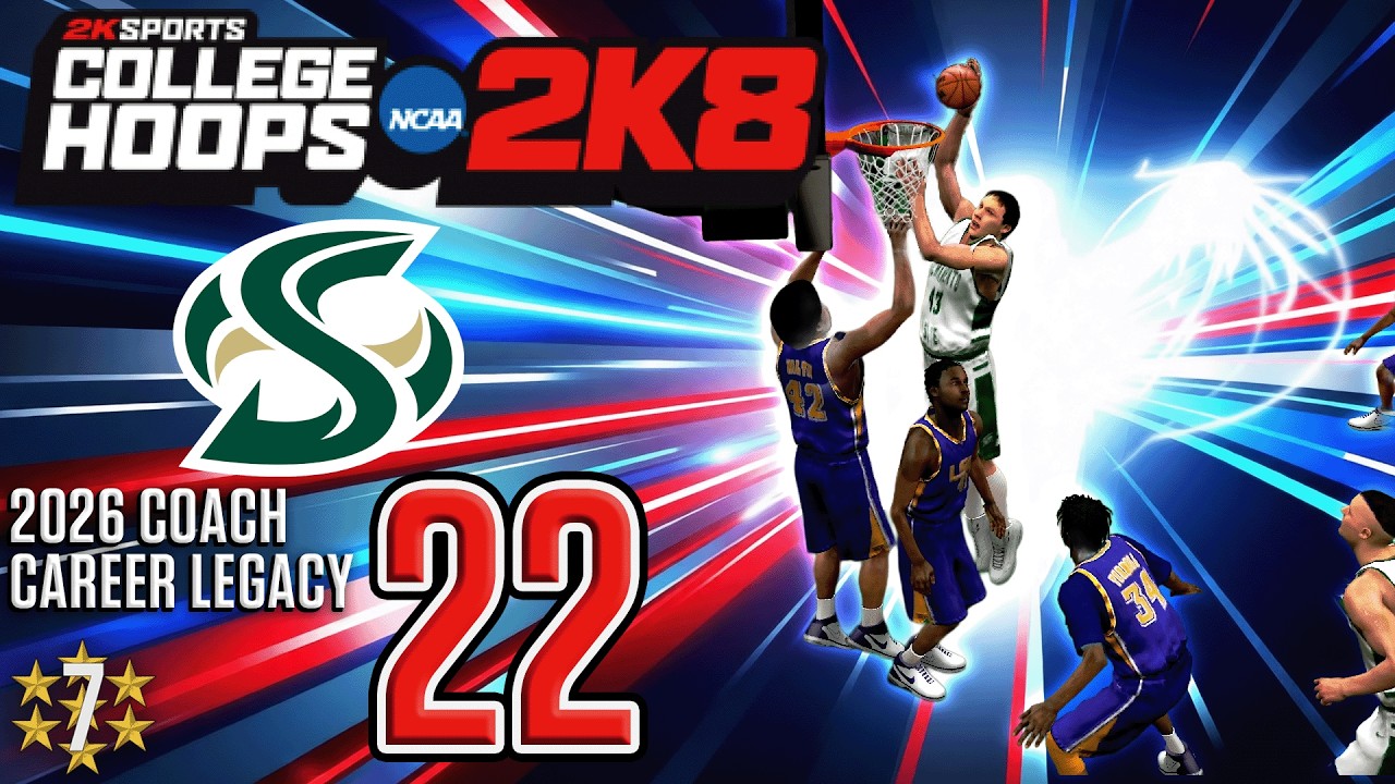2026 Coach Career Legacy | College Basketball 2K8 | Livestream 22