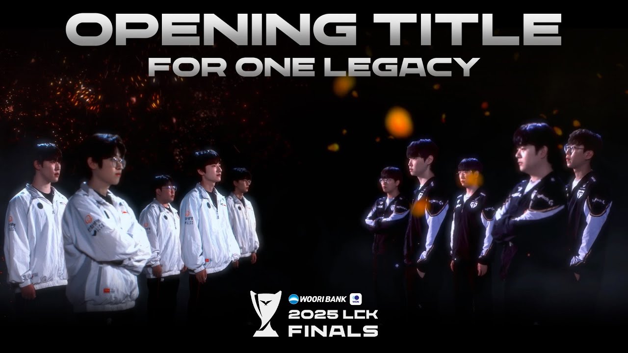 [4K] Woori Bank 2025 LCK Grand Finals TITLE