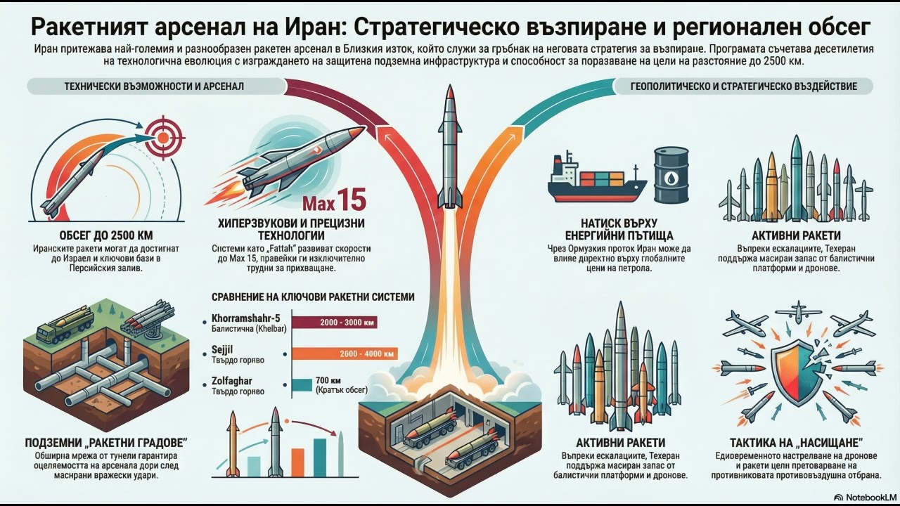 Ракетният арсенал на Иран
