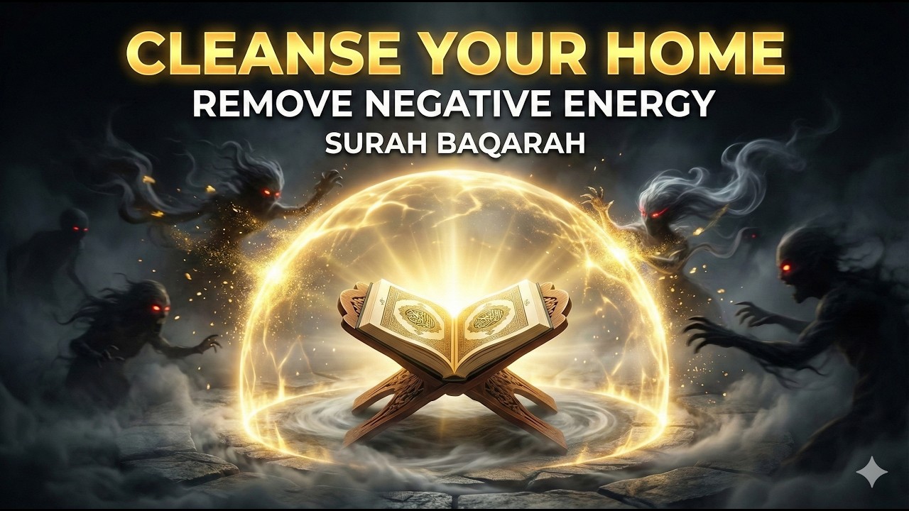 The Ultimate Home Detox: Surah Al-Baqarah Full | Remove Jinn, Evil Eye & Sihr (Ruqyah)