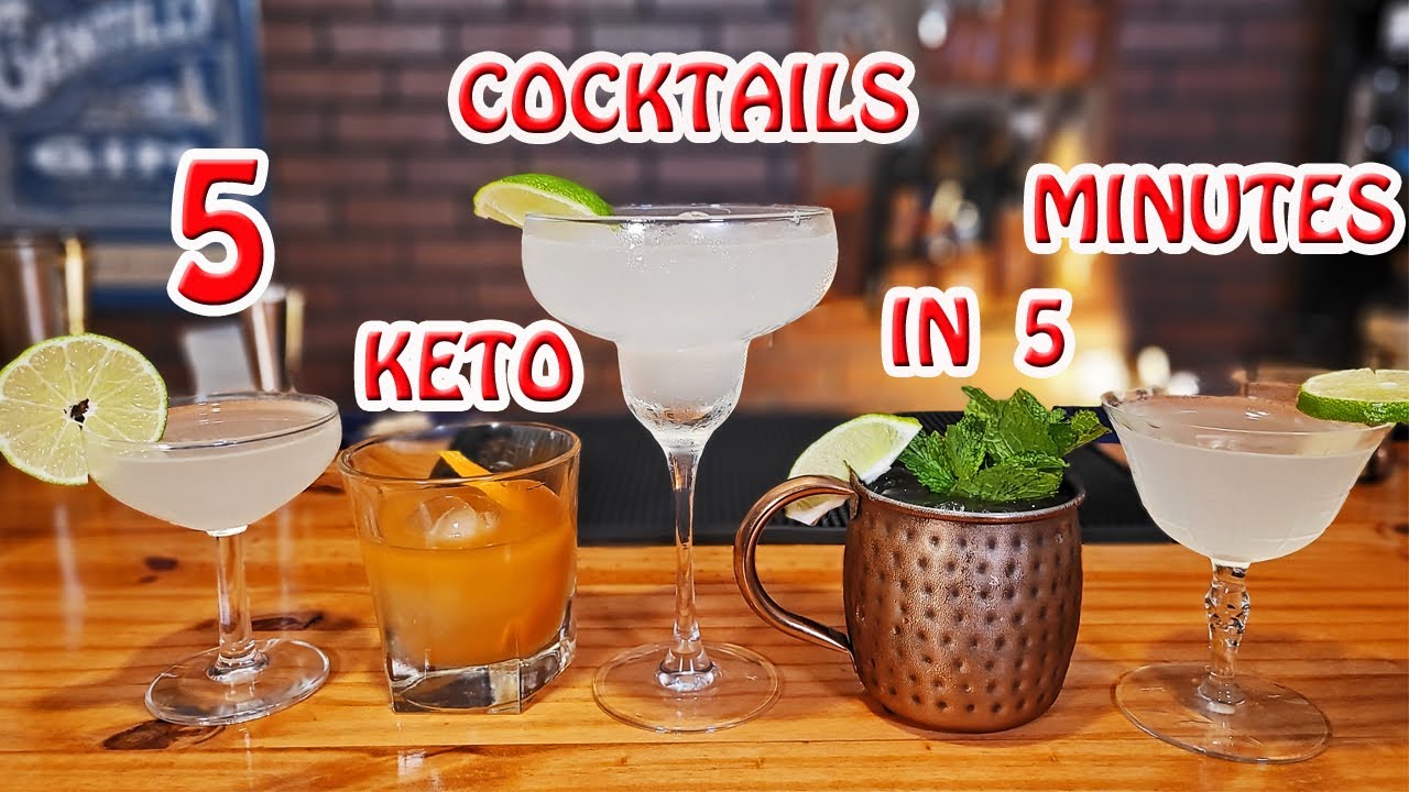 5 Keto Cocktails in 5 Minutes - How to Have a Fun Night Out