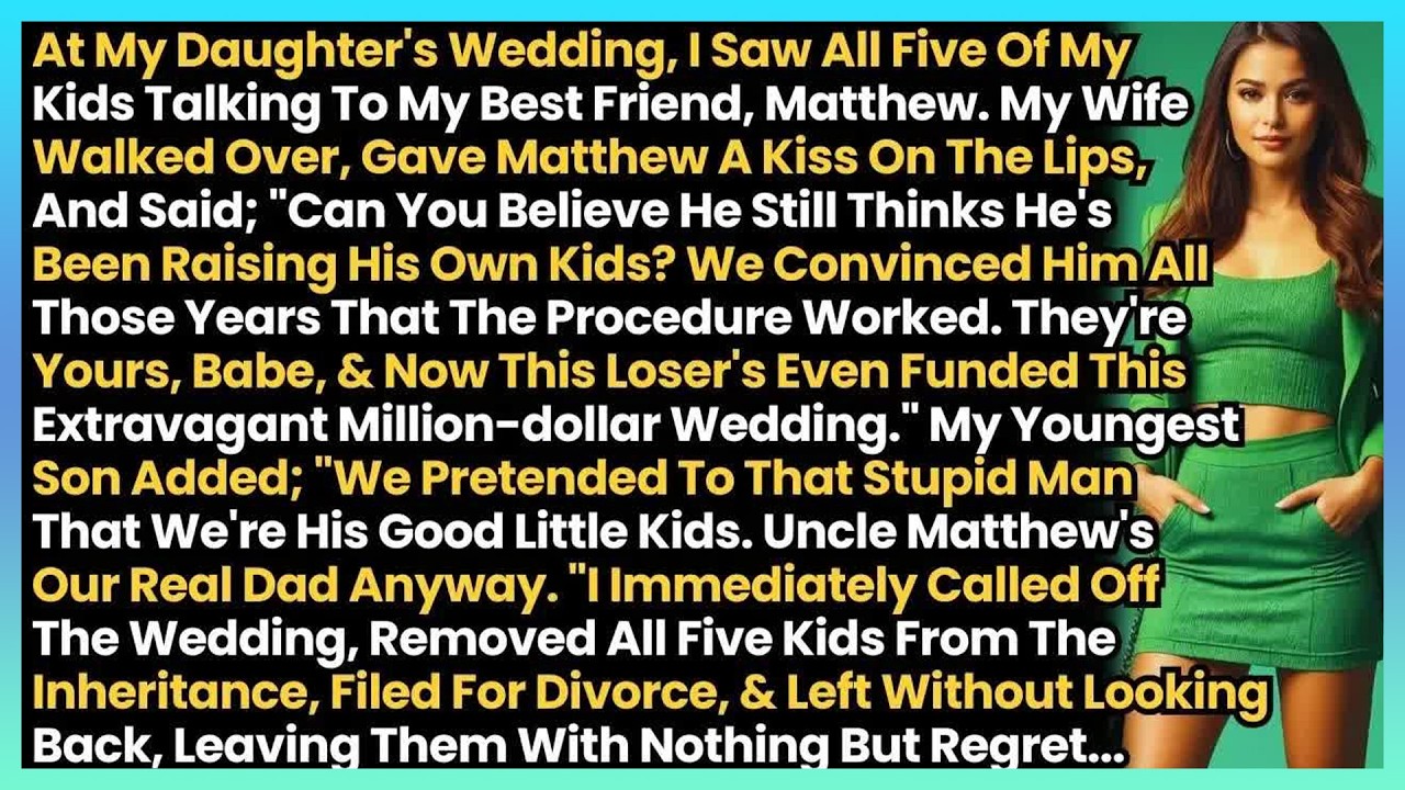I Immediately Called Off The Wedding, Removed All Five Kids From The Inheritance, Filed For Divo