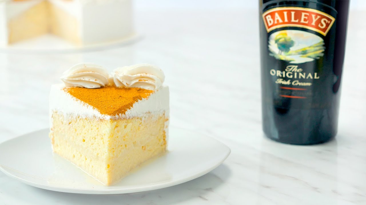 TRES LECHES con BAILEYS! 🍾🤤