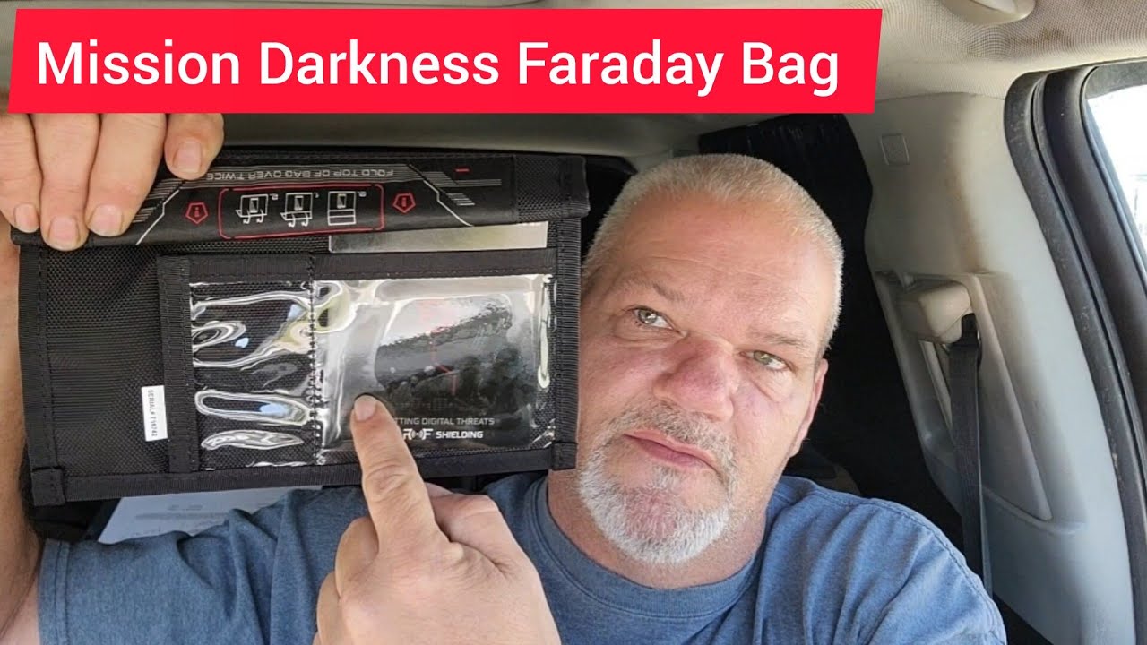 Mission Darkness Phone Shield Faraday Bag