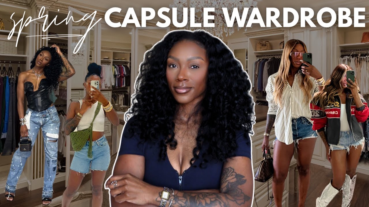 How To Build A Simple Capsule Wardrobe | my spring/summer closet staples