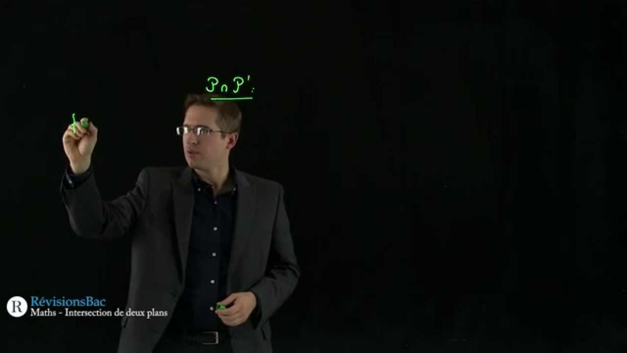 [RévisionsBac.com] - Intersection de deux plans