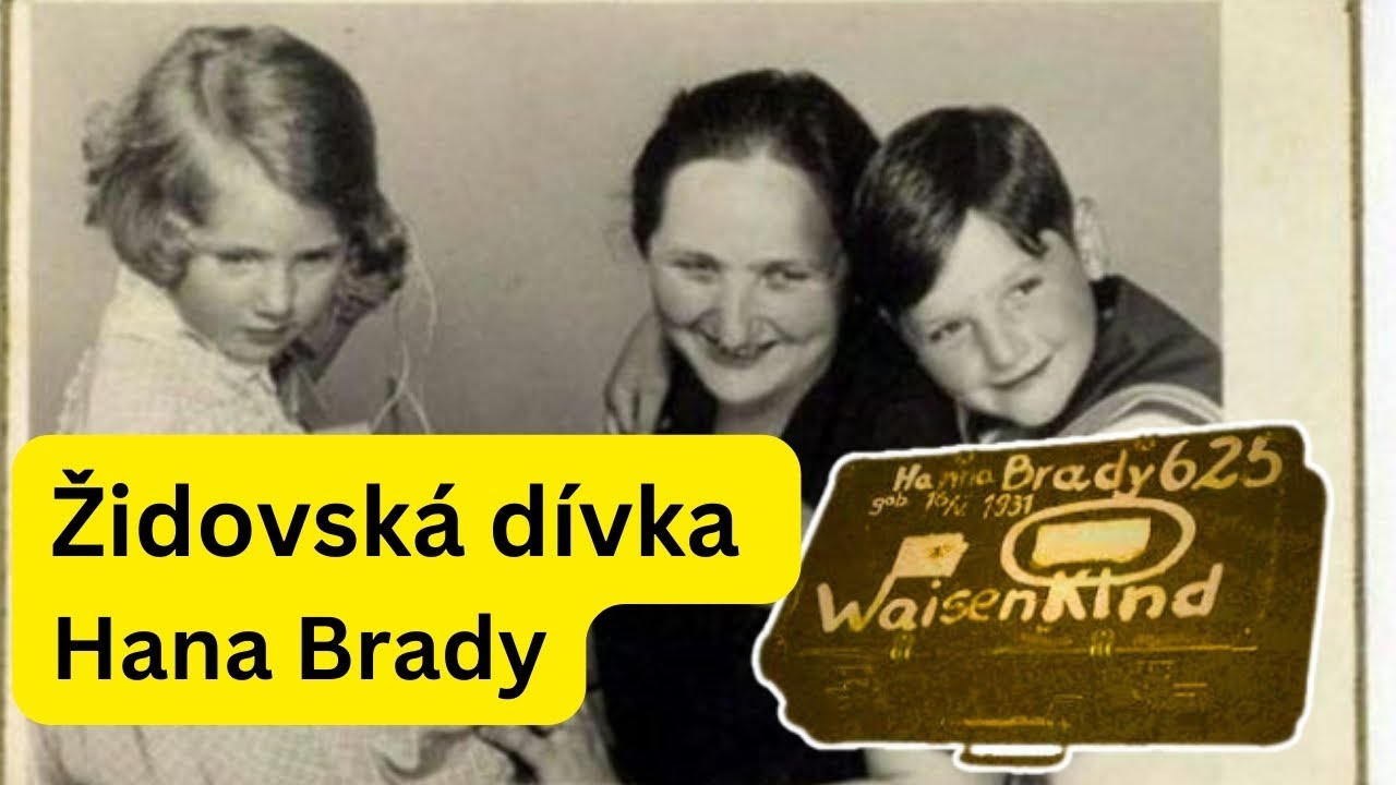 HANIN KUFŘÍK: Příběh židovské dívky Hany Brady, který skončil v OSVĚTIMI