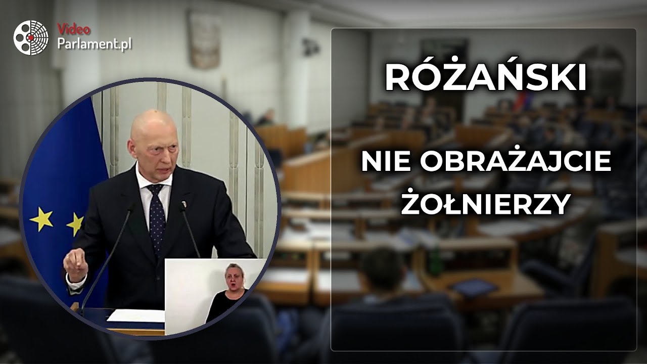 Mirosław Różański: Nie pozwolę obrażać żołnierzy