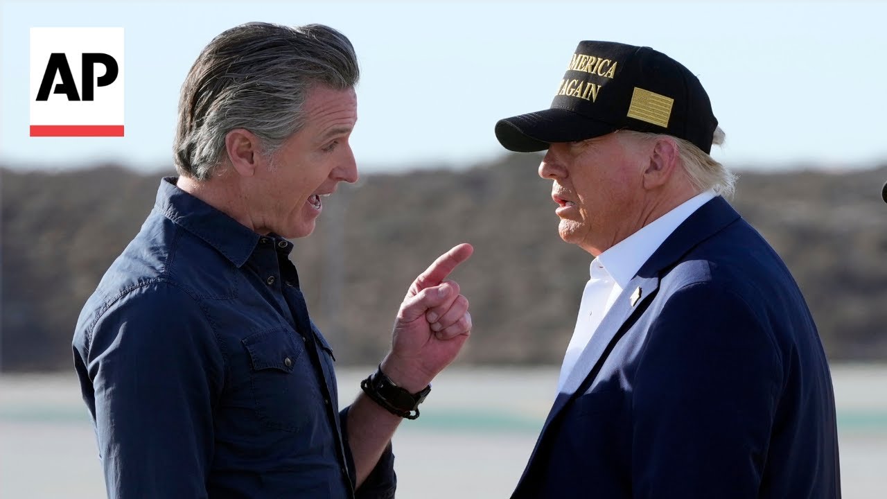 Trump and Newsom trade insults following LA protests