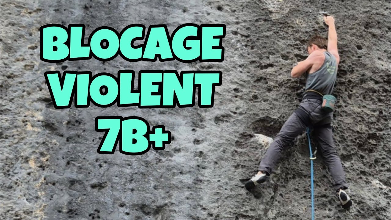 CÉÜSE THE CLIFF - BLOCAGE VIOLENT 7B+ (UNCUT/ONSIGHT)