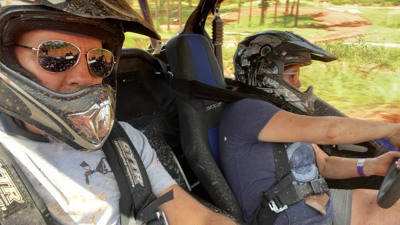 Riding our new Yamaha YXZ1000R SS SE at Durhamtown Offroad Resort