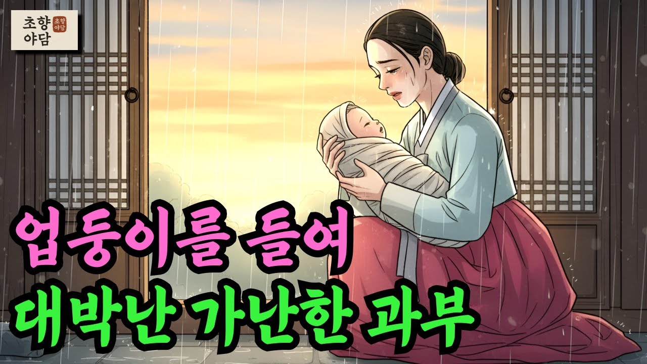 업둥이를 품은 그날 이후, 과부의 운명이 바뀌기 시작했다 |야담 |민담 |전설 |설화 |옛날이야기 |오디오북