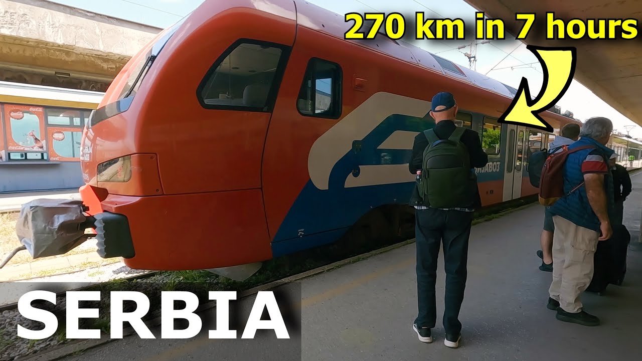 Поезда в Сербии из Нови-Сада через Белград в Ниш