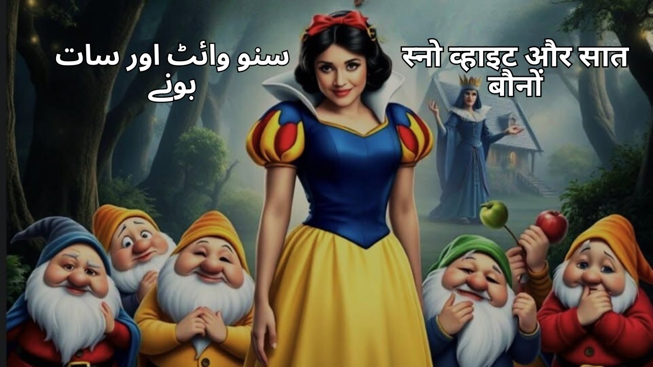 The Evil Queen & Snow White 🍎 سنو وائٹ اور جادوئی سیب | स्नो व्हाइट और सात बौने