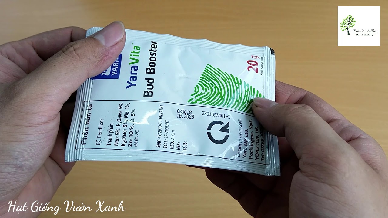 Ph&acirc;n b&oacute;n l&aacute; Bud Booster 20g