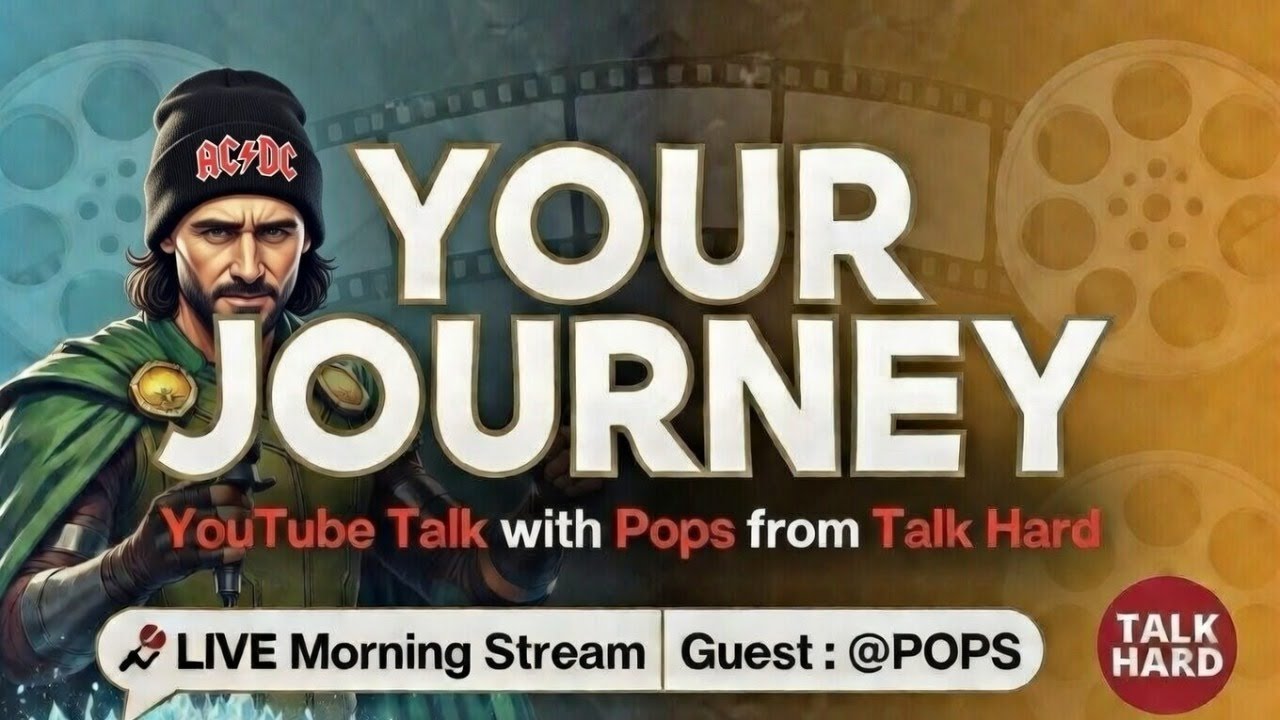 YOUR JOURNEY | YOUTUBE TALK WITH TALK HARDS POPS