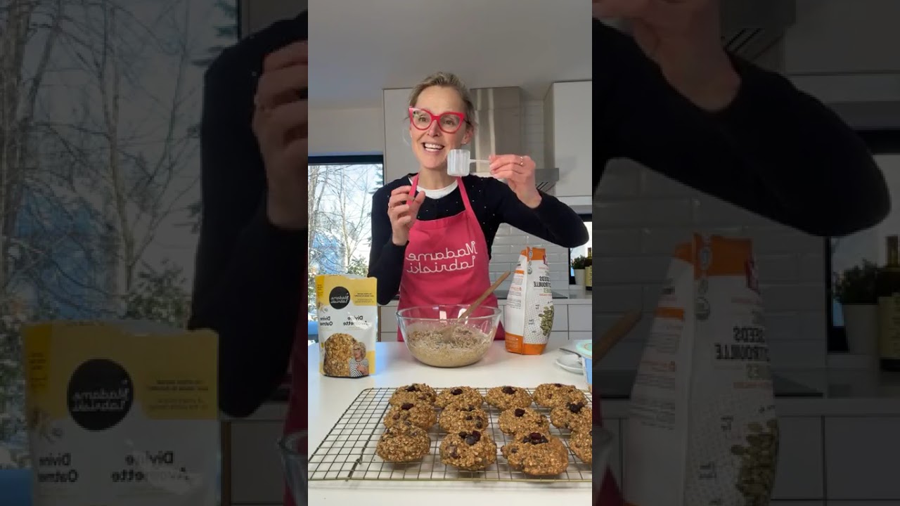 Direct de Madame Labriski | Galettes à l'avoine protéinées sans sucre ajouté