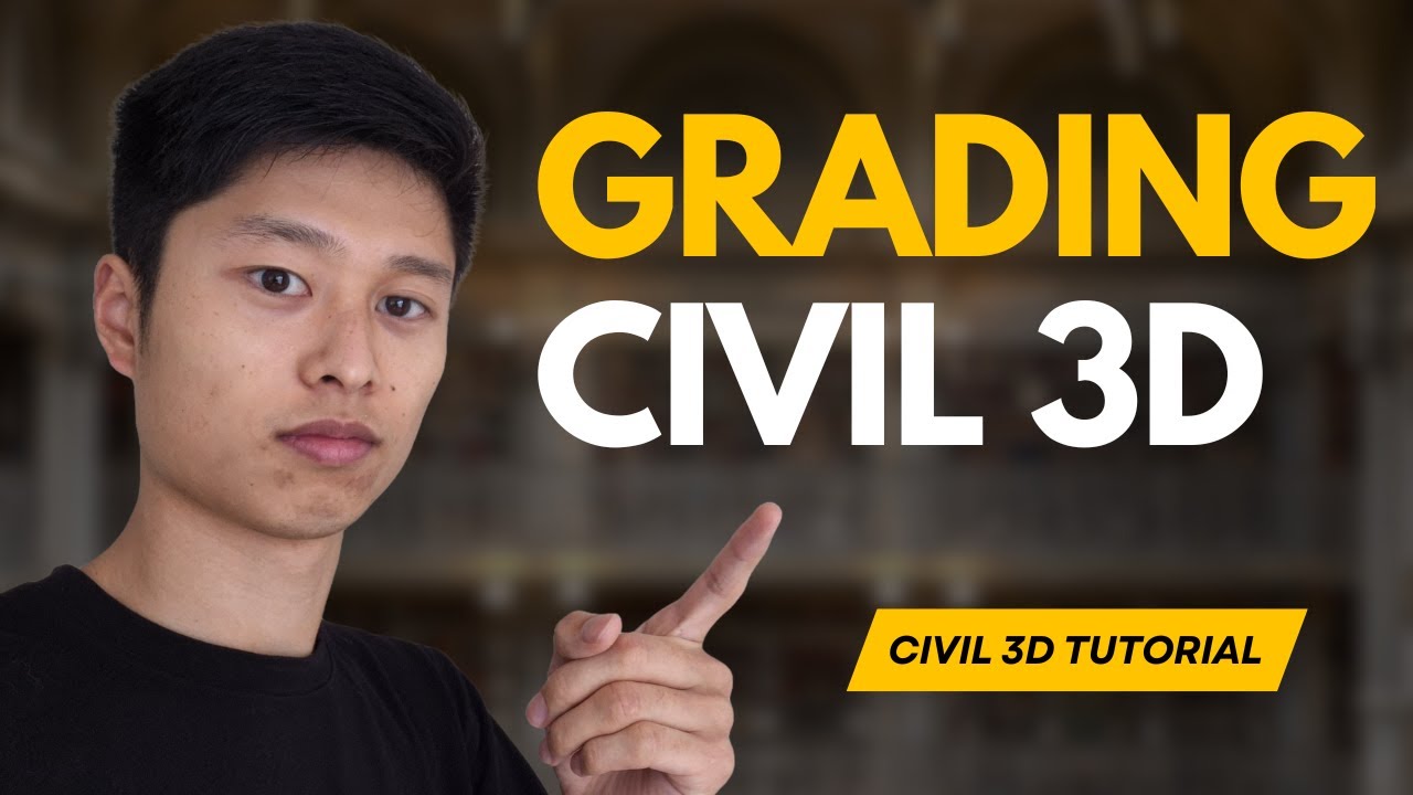 How To Use Grading In Civil 3D | Civil 3D Tutorial