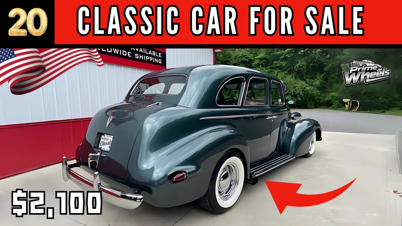 20 Cheap Classic Cars For Sale by Owner today