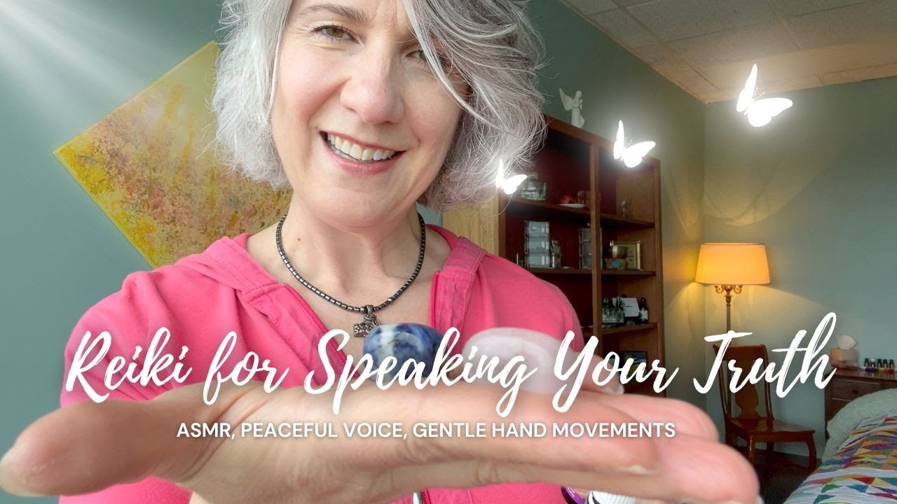 ASMR Reiki for Finding Your Voice: Heal Your Throat Chakra & Speak Your Truth
