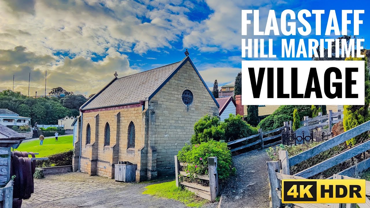 Exploring Flagstaff Hill Maritime Village In Warrnambool | Stunning 4k HDR - Slow Motion Footage |