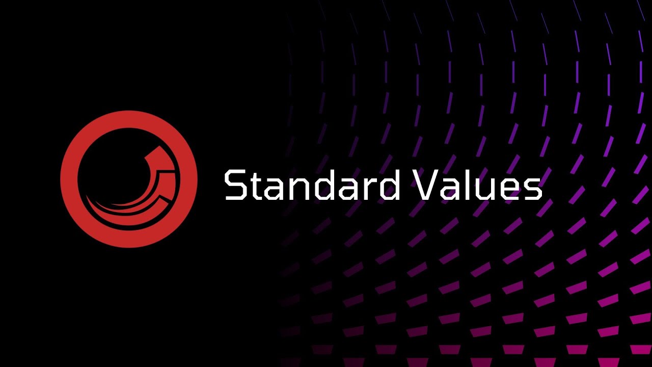 Sitecore - Standard Values