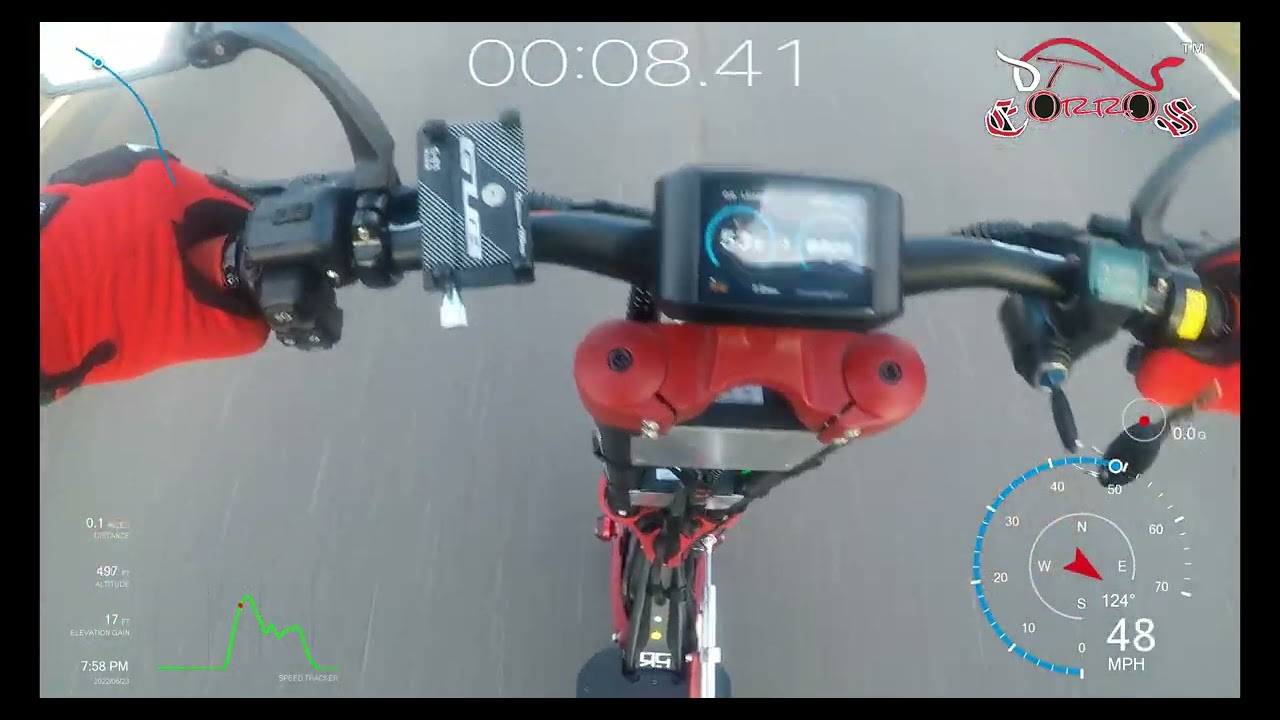 ETORROS ZERO 11X 0 to 55mph GPS Test