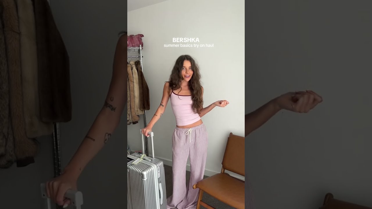 Perfect Basic Summer Pieces From Bershka Try On Haul