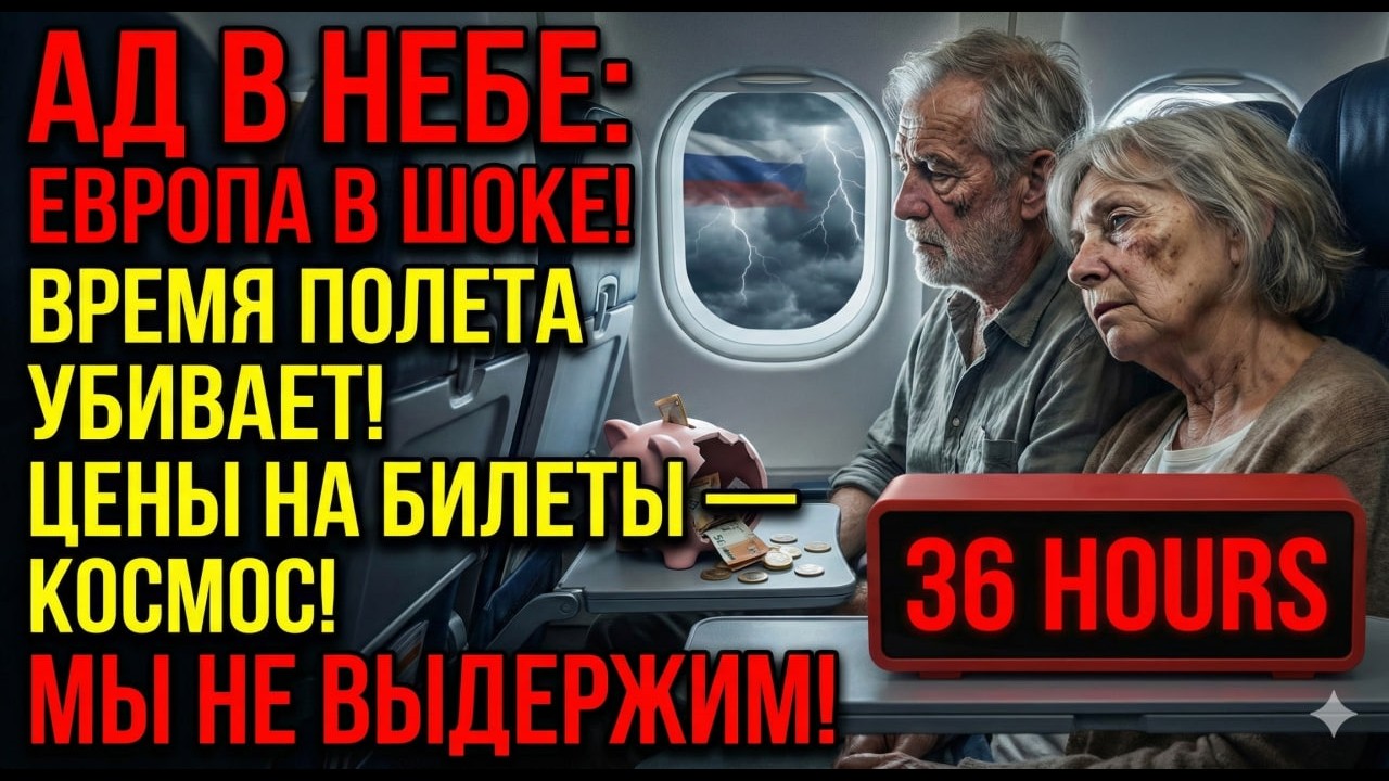 🇪🇺🇪🇺🇪🇺Ад в небе — Европа В ШОКЕ...Мы не выдержим... .Как облёт России добивает Европу
