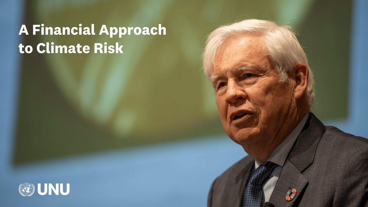 A Financial Approach to Climate Risk — A Lecture by Nobel Laureate Robert F. Engle III