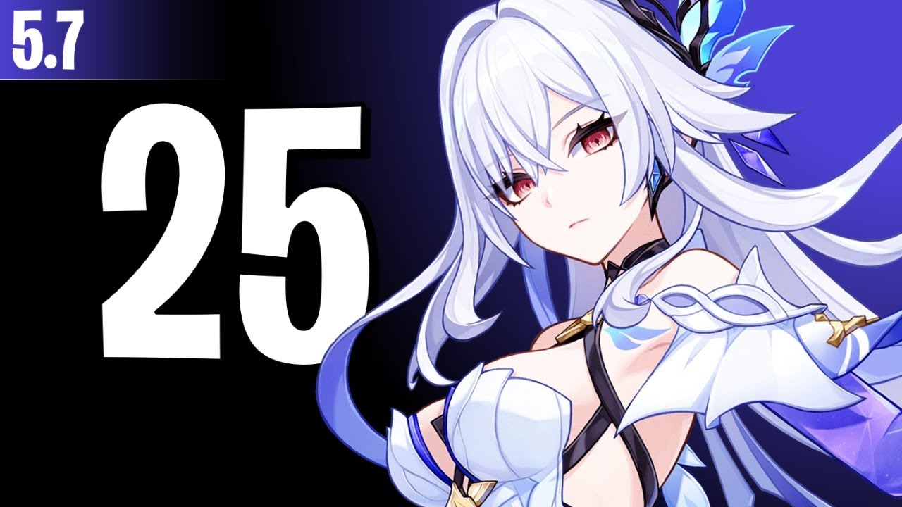 [5.7] Genshin Impact Top 25 Characters in Spiral Abyss