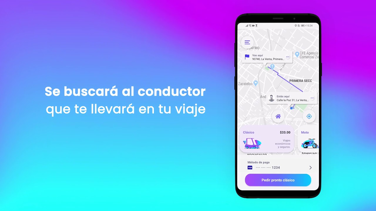 Tutorial Pronto   &iquest;C&oacute;mo pedir un viaje?